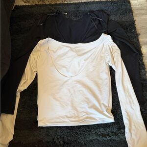 Forever 21 scoop back tees